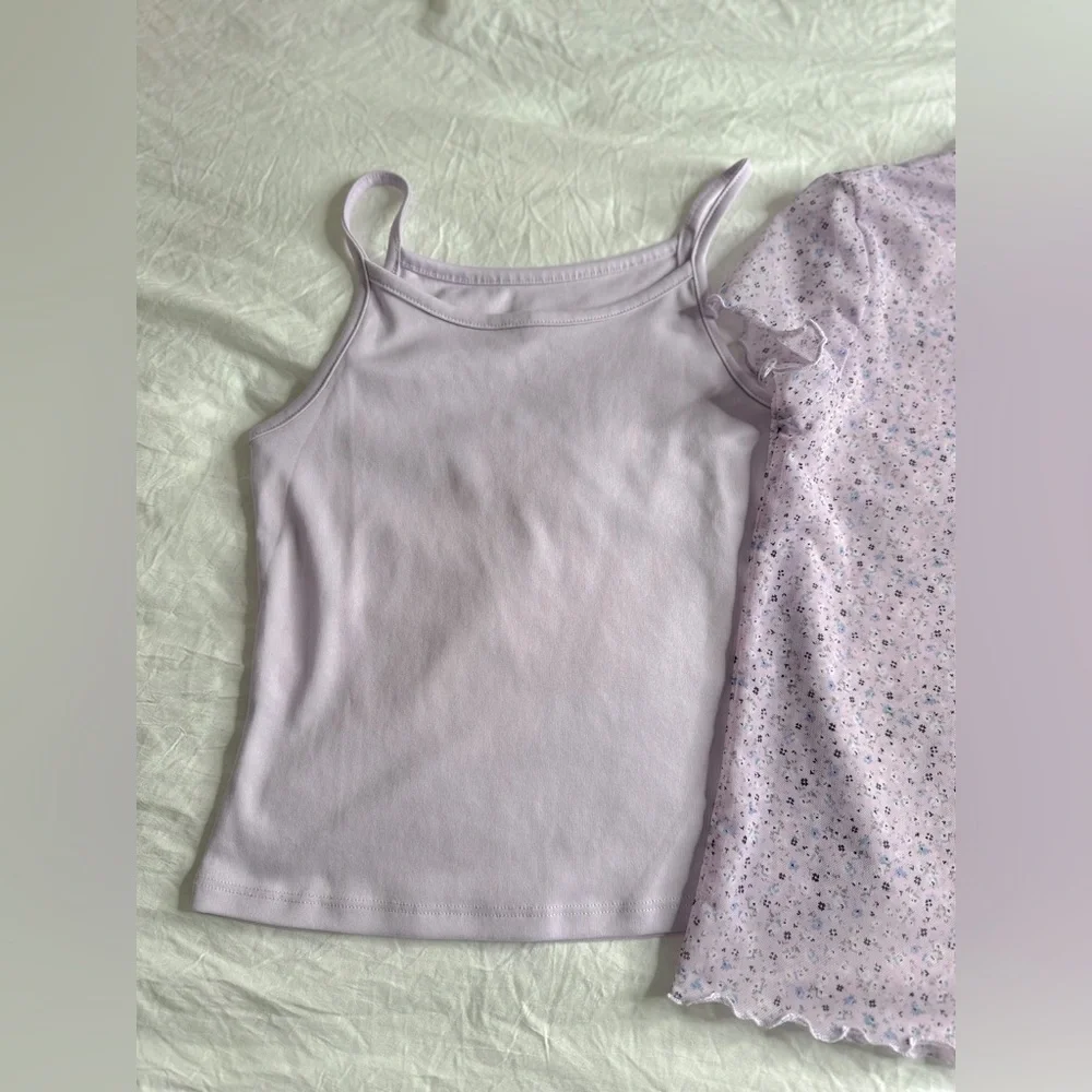 Justise Lavender shirt size 8